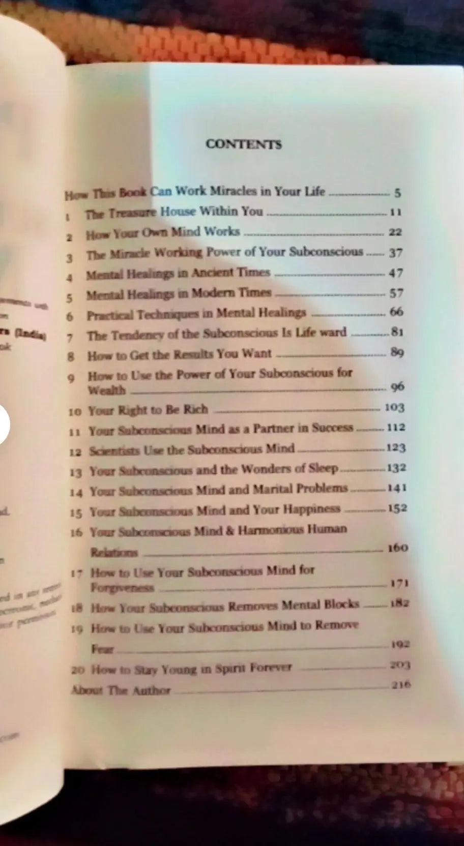The Power of Your Subconscious Mind by Joseph Murphy SHANIVERSE