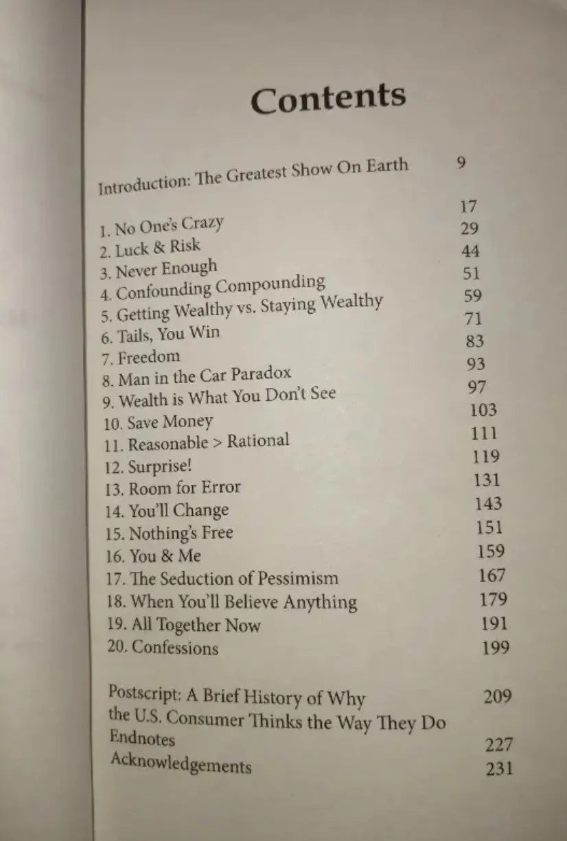 THE PSYCHOLOGY OF MONEY: Timeless lessons on wealth, greed, and happiness BY Morgan Housel FROM SHANIVERSE SHANIVERSE