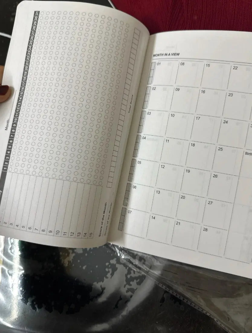 Motivational Theme "Everything Happens for a Reason" Planner/ Diary/ Notebook SHANIVERSE
